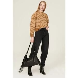 Ulla Johnson Nalla pullover tan sweater size small